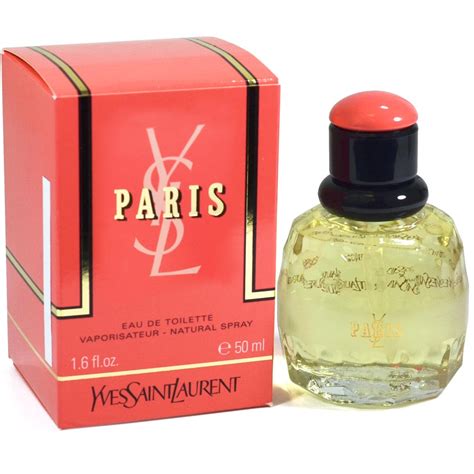 paris eau de toilette yves saint laurent|paris eau de toilette 50ml.